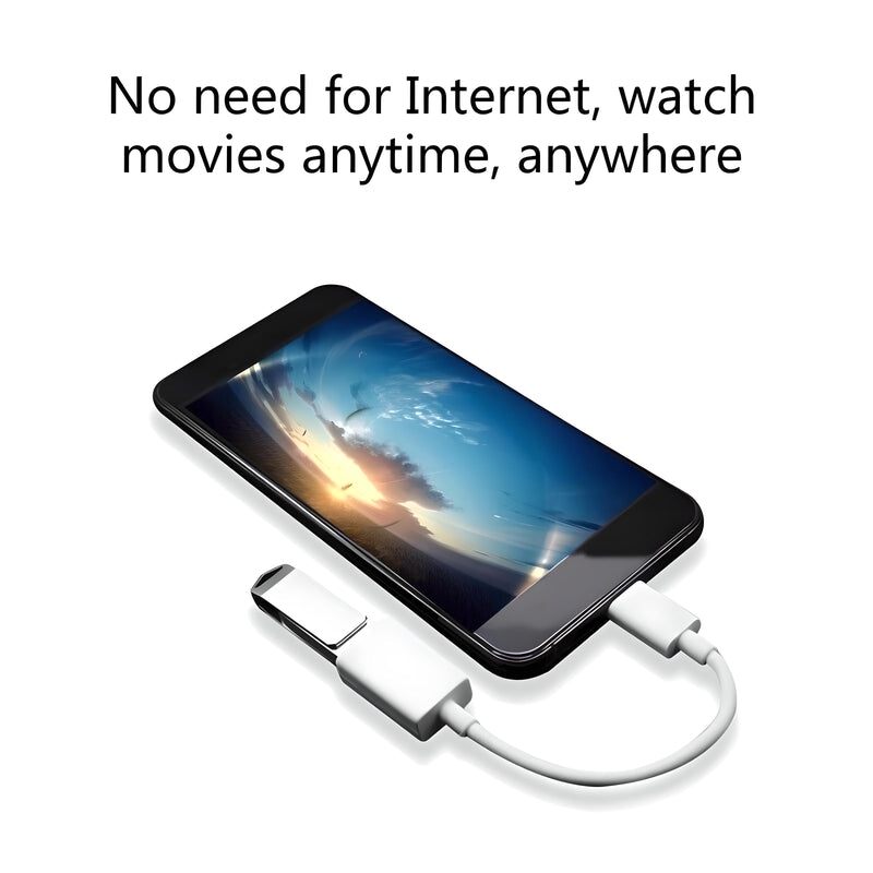 USB Type C OTG Cable Adapter --- USB-C Male to USB-A 3.0 Female Data Cord Converter