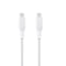 Betron USB-C To Type C Cable, Fast Charge Data Transfer Heavy Duty - 0.5 m, 1 m, 2 m, Black or White