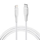 iPhone USB-C to 8 Pin Cable with Data Sync Heavy Duty Lead iPad Wire - 0.5 m, 1 m, 2 m, Black or White