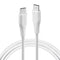 Betron USB-C To Type C Cable, Fast Charge Data Transfer Heavy Duty - 0.5 m, 1 m, 2 m, Black or White