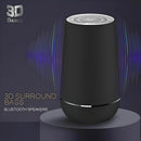 Betron Y5 Wireless Bluetooth Speaker, Black, 8-Hour Battery, TWS Stereo, Portable