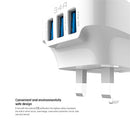 Betron USB Plug Charger Mains Charging Adapter Socket Fast 3 Ports 3.4A for Samsung Galaxy Phone iPhone Sony Xperia