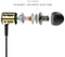 Betron AX1 Earphone with Microphone Bass Driven Sound Noise Isolating Earbuds iPhone iPad Samsung