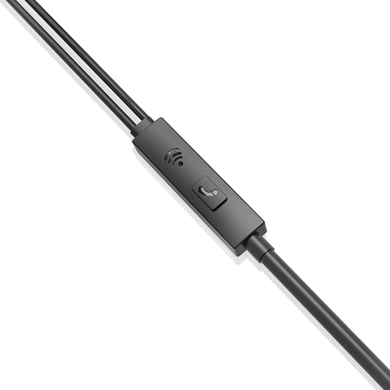 Betron MTD9U Earphones, In-Ear Headphones Earphones High Sensitivity Microphone Noise Isolating, Balanced Strong Bass for iPhone, iPad, Smartphone