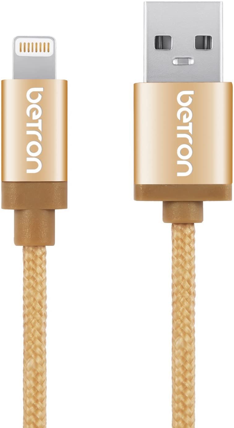 Betron Apple Certified Lightning Connector Durable Charger Cable iPhone iPad iPod iPad Mini 1Meters