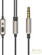 Betron AX3 in Ear Headphones Wired Earphones with Microphone Noise Isolating Earbuds Extra Bass Carry Case 3.5mm Jack S/M/L Ear Bud Tips