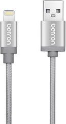 Betron Apple Certified Lightning Connector Durable Charger Cable iPhone iPad iPod iPad Mini 1Meters
