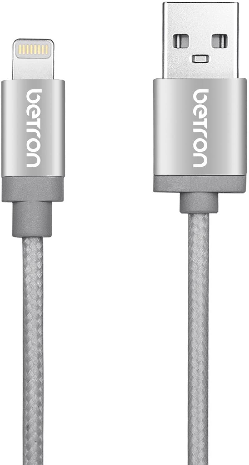 Betron Apple Certified Lightning Connector Durable Charger Cable iPhone iPad iPod iPad Mini 1Meters
