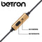 Betron KRTE60 Noise Isolating Earphones In Ear Headphones Hs-Free Mic Crisp Sound iPhone Samsung