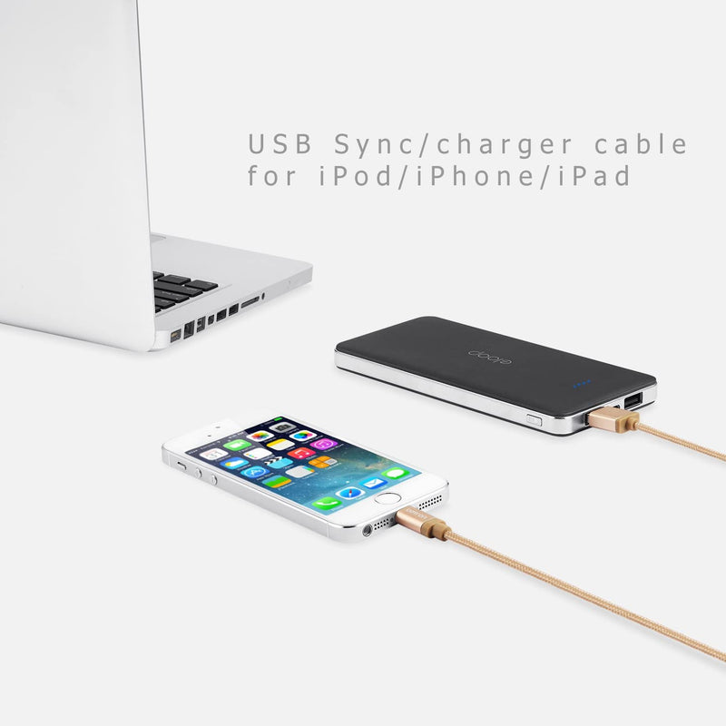 Betron Apple Certified Lightning Connector Durable Charger Cable iPhone iPad iPod iPad Mini 1Meters