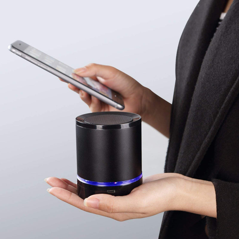 Portable Speaker Betron A3 Bluetooth Wireless Speaker with Built in Microphone iPhone Samsung, Black