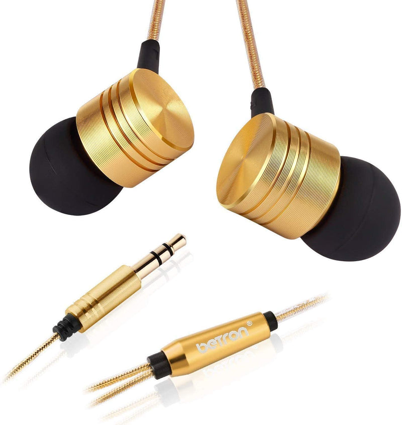 Betron B650 Earphones Noise Isolating In Ear Powerful Bass Sound High Definition for iPhone Samsung