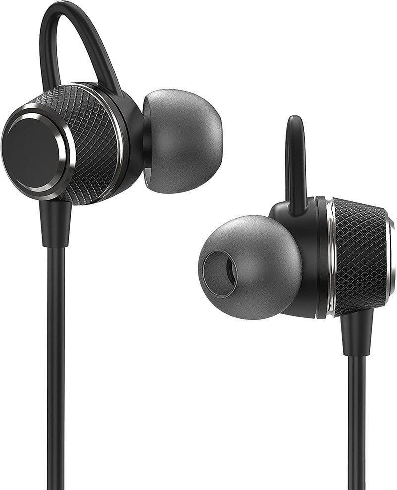 Betron BRY50U Earphones Headphones with Microphone Noise Isolating Strong Bass Wired 3.5mm Jack for Laptops Computers Tablets Smartphones
