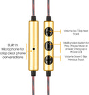 Betron YSM1000 Earphones Microphone Remote Noise Isolating in-Ear Volume Control iPhone iPad Macbook