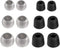 Betron Replacement Earbuds Silicone and Memory Set Betron Earphones In Ear Tips 6 pairs