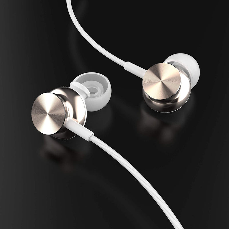 Betron BS10 In Ear Headphone Noise Isolating Earbuds Powerful Bass Sound 3.5mm Jack iPhone Samsung