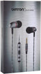 Betron ELR50 Earphones in Ear with Microphone Remote Control Including Carry Case 6 Silicon Ear Buds