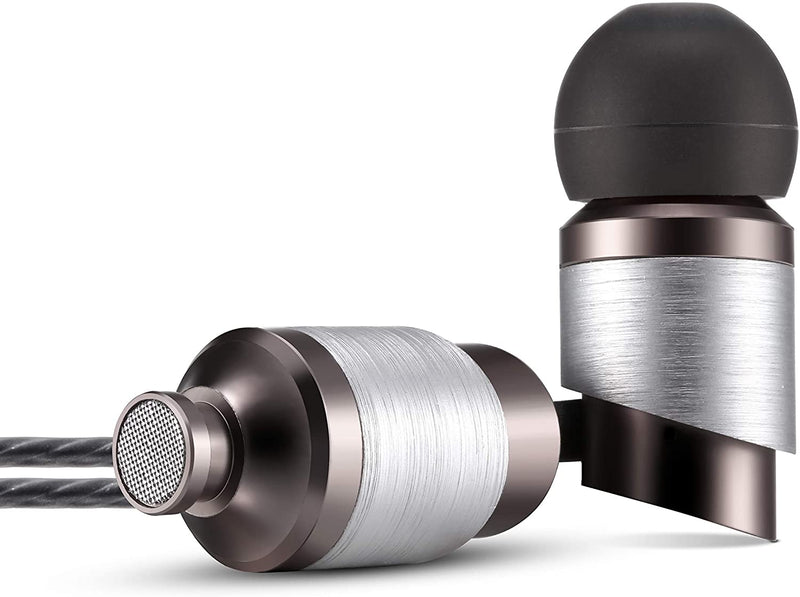 Betron KRTE90 Noise Isolating In Ear Headphones With Mic High Powered Bass Versatile Earphone