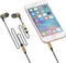 Betron AX5 Earphones with Microphone, Noise Isolating, Bass Driven Sound, Portable In Ear Headphones with Silicon Earbuds and Carry Case