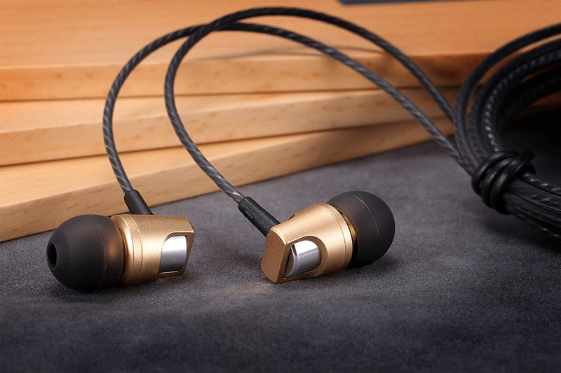 Betron KRTE60 Noise Isolating Earphones In Ear Headphones Hs-Free Mic Crisp Sound iPhone Samsung