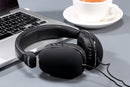 Betron HD500 on Ear Headphones Earphones Bass Driven Sound Light Weight Black