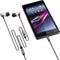 Betron KRTE90 Noise Isolating In Ear Headphones With Mic High Powered Bass Versatile Earphone