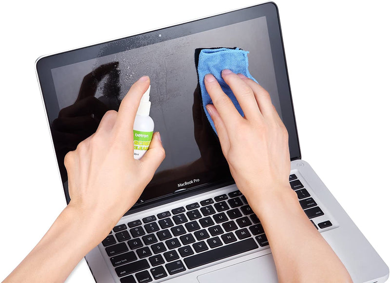 Betron Screen Cleaner 100ml Cleaning Brush and Fine Microfibre Towel for PC, LCD, LED, TFT, HD TV's