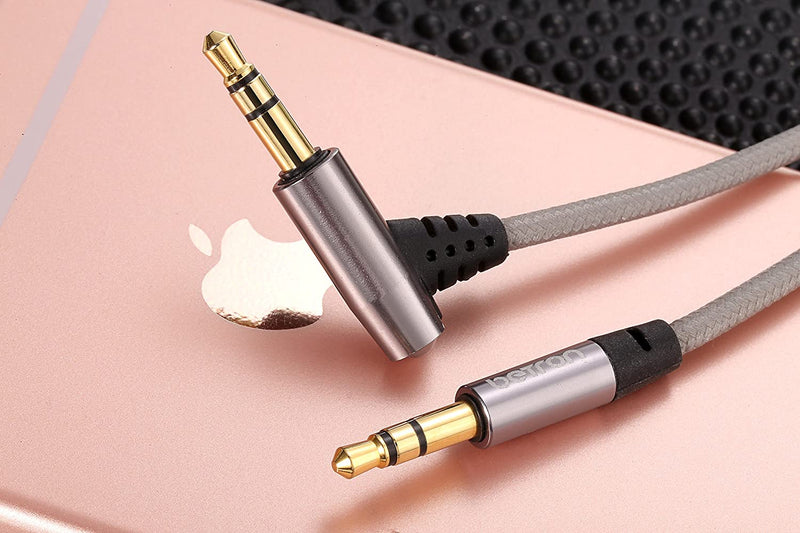 Betron Nylon Braided Premium 3.5mm Auxiliary Aux Cable Audio Jack Cord Line