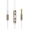 Betron BS10 Noise Isolating Earphones with Microphone Volume Control Ergonomic Earbuds Stereo Sound